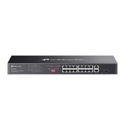 TP-Link DS1018GMP Omada 18-Port Gigabit Unmanaged Rackmount Switch with 16-Port PoE+ TP-Link DS1018GMP Omada 18-Port Gigabit Unmanaged Rackmount Switch with 16-Port PoE+