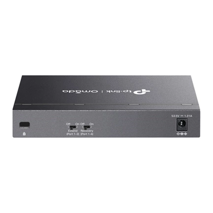 TP-Link DS106GPP Omada 6-Port Gigabit Unmanaged Desktop Switch with 3-Port PoE+ and 1-Port PoE++ TP-Link DS106GPP Omada 6-Port Gigabit Unmanaged Desktop Switch with 3-Port PoE+ and 1-Port PoE++