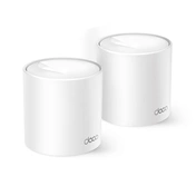 TP-Link Deco X1500 Wi-Fi 6 router - AX1500, kétsávos, teljes otthoni Mesh rendszer, 2db-os csomag