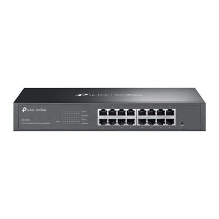 TP-Link ES216G - Omada 16 portos Gigabites, könnyen menedzselhető switch