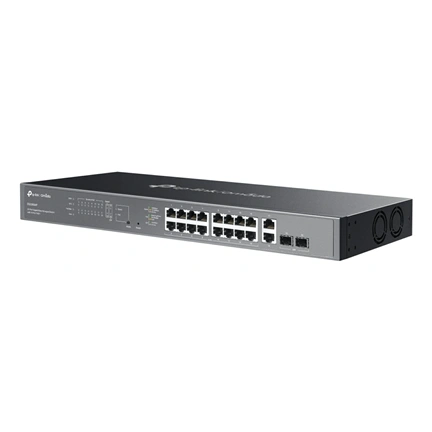 TP-Link ES220GMP Omada 20-Port Gigabit Easy Managed Switch with 16-Port PoE+