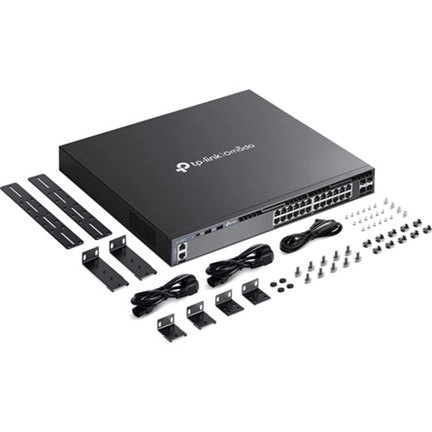 TP-Link SG6428X Omada 24-Port Gigabit Stackable L3 Managed Switch with 4 10G Slots