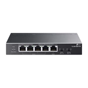 TP-Link TL-SG1005P-PD switch 5 port, 1GbE, asztali, 1 porton PoE++, 4 porton PoE+Out