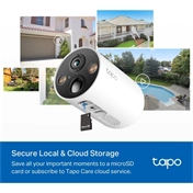 TP-Link Tapo C425 okos, tápkábel nélküli biztonsági kamera + A201 napelemes panel TP-Link Tapo C425 okos, tápkábel nélküli biztonsági kamera + A201 napelemes panel