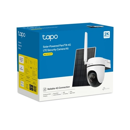 TP-Link Tapo C615G Kit napelemes Pan/Tilt 4G LTE biztonsági kamerakészlet