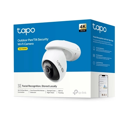 TP-Link Tapo C630 Kit napelemes Pan/Tilt biztonsági kamerakészlet