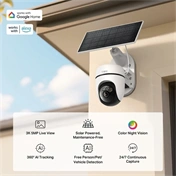 TP-Link Tapo C630 Kit napelemes Pan/Tilt biztonsági kamerakészlet