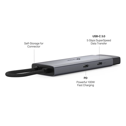 TP-Link UH5020C notebook dokkoló USB-C 100W PD, HDMI 4K@60Hz, USB-A/C 5Gbps