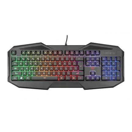 TRUST GXT 1180RW Gaming Bundle 4in1 (billentyűzet, egér, fejhallgató, egérpad)