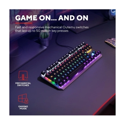TRUST GXT 834 Callaz TKL Mechanical Keyboard US