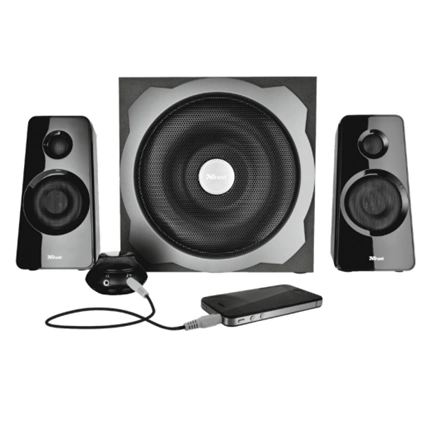 TRUST Tytan 2.1 Subwoofer Speaker Set - black