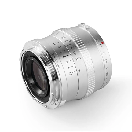 TTArtisan APS-C 50mm f1.2 L Silver