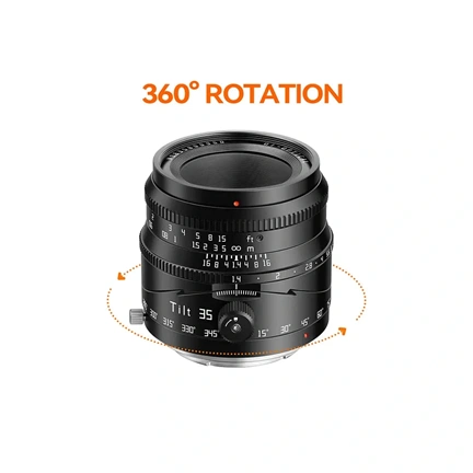 TTArtisan APS-C tilt 35mm f1.4 M43 mount