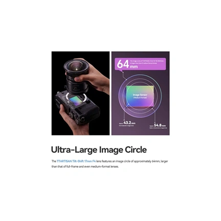 TTArtisan Tilt Shift 17mm F4 GFX