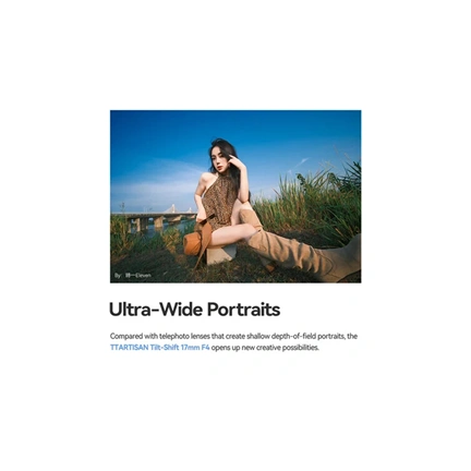 TTArtisan Tilt Shift 17mm F4 GFX