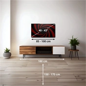 Samsung 43" Crystal UHD 4K U8000F Smart TV