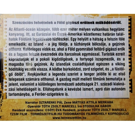 Természetfilm.hu Izland - A tűzben született sziget