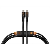 TetherPro Optima 10G USB-C, 4.6m, Straight to Straight, (fekete)
