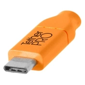 TetherPro USB-C to 2.0 Micro-B 5-Pin,  (4.6m) ORG