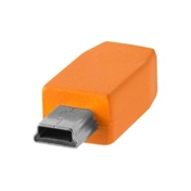 TetherPro USB-C to 2.0 Mini-B 5-Pin, (4.6m) ORG TetherPro USB-C to 2.0 Mini-B 5-Pin, (4.6m) ORG