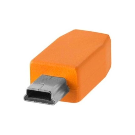 TetherPro USB-C to 2.0 Mini-B 5-Pin, (4.6m) ORG TetherPro USB-C to 2.0 Mini-B 5-Pin, (4.6m) ORG