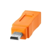 TetherPro USB-C to 2.0 Mini-B 8-Pin, (4.6m) ORG