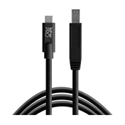 TetherPro USB-C to 3.0 Male B, (4.6m) BLK