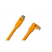 TetherPro USB-C to USB-C Right Angle (fekete)