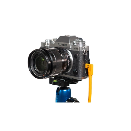 Tether Tools TetherPro Dual Right-Angle USB-C Cable (narancs)