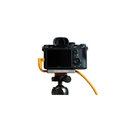 Tether Tools TetherPro Dual Right-Angle USB-C Cable (narancs)