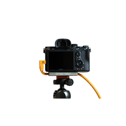 Tether Tools TetherPro Dual Right-Angle USB-C Cable (narancs)