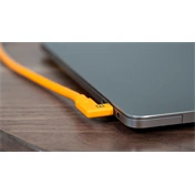 Tether Tools TetherPro Dual Right-Angle USB-C Cable (narancs)