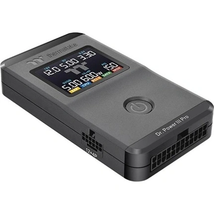 Thermaltake Dr. Power III Pro univerzális ATX tápegység tesztelő