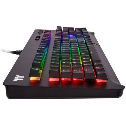 Thermaltake TT eSports Level 20 GT RGB (Cherry MX Blue) Mechanical Gaming Keyboard Black US