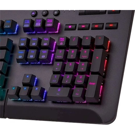 Thermaltake TT eSports Level 20 GT RGB (Cherry MX Blue) Mechanical Gaming Keyboard Black US Thermaltake TT eSports Level 20 GT RGB (Cherry MX Blue) Mechanical Gaming Keyboard Black US