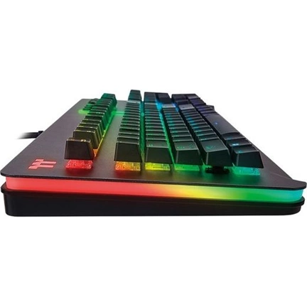 Thermaltake TT eSports Level 20 RGB (Cherry MX speed Silver) Mechanical Gaming Keyboard Titanium US