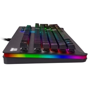 Thermaltake TT eSports Level 20 RGB Razer Green Gaming Keyboard Black US