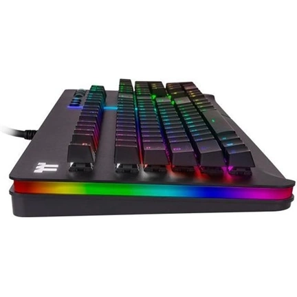 Thermaltake TT eSports Level 20 RGB Razer Green Gaming Keyboard Black US