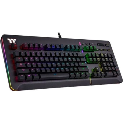 Thermaltake TT eSports Level 20 RGB Razer Green Gaming Keyboard Black US