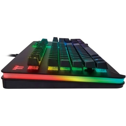 Thermaltake TT eSports Level 20 RGB Titanium Blue Switch Gaming Keyboard Black US