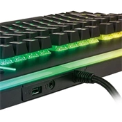 Thermaltake TT eSports Level 20 RGB Titanium Blue Switch Gaming Keyboard Black US Thermaltake TT eSports Level 20 RGB Titanium Blue Switch Gaming Keyboard Black US