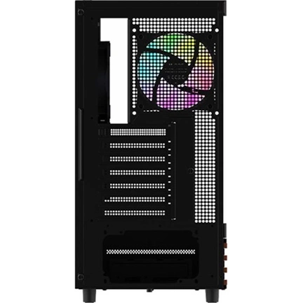 Thermaltake View 270 Plus TG számítógépház - ATX, 3db ARGB Lite ventilátor, fekete