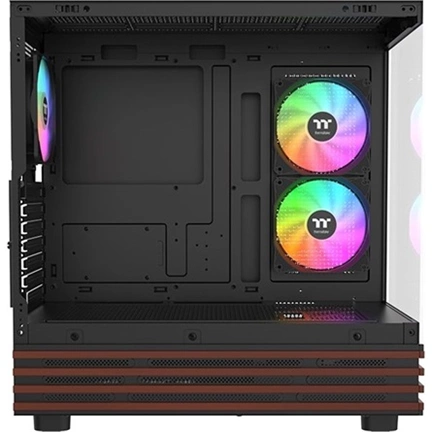 Thermaltake View 270 Plus TG számítógépház - ATX, 3db ARGB Lite ventilátor, fekete