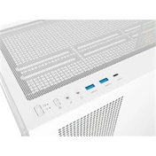 Thermaltake View 270 Plus TG számítógépház - ATX, 3db ARGB Lite ventilátor, hófehér