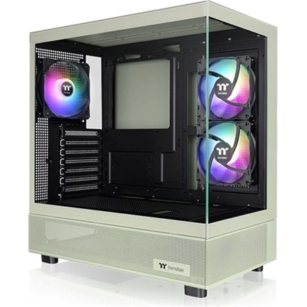 Thermaltake View 270 Plus TG számítógépház - ATX, 3db ARGB Lite ventilátor, maccsazöld