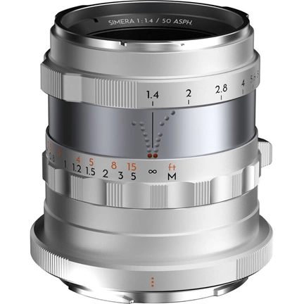 Thypoch Simera 50mm f1.4 Nikon Z ezüst