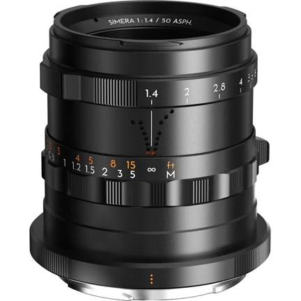 Thypoch Simera 50mm f1.4 Nikon Z fekete