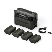 Tilta NP-W235 Charging Station Battery Kit (4 Batteries) - Green
