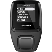 TomTom Spark 3 Cardio + Music GPS fitnesz okosóra + headset, fekete, L méret (145 - 206 mm)