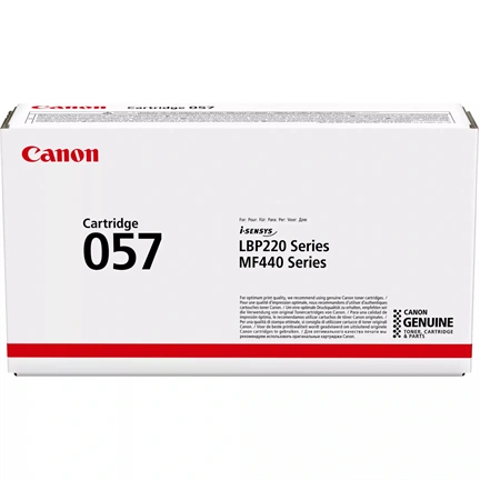 Toner Canon 057 Black 3100 lap